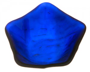 Blue Star Dichroic Bowl   